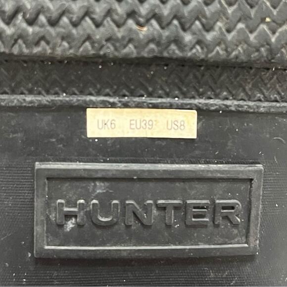 SINGLE Hunter waterproof slingback clog LEFT SHOE ONLY - ONLY ONE SHOE FOR SALE - Picture 7 of 7